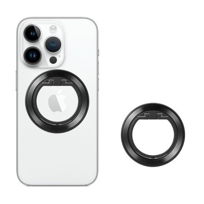 Suport Rotund pentru Telefon - Techsuit (MPR2) - Black foto