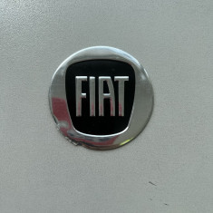 emblema capac roata FIAT negru 60 mm