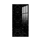 Set 10 placi tapet, flippy, 60 x 30 cm, grosime 1.5 mm, din pvc, model imitatie de marmura, suprafata acoperita 1.8 mp, negru