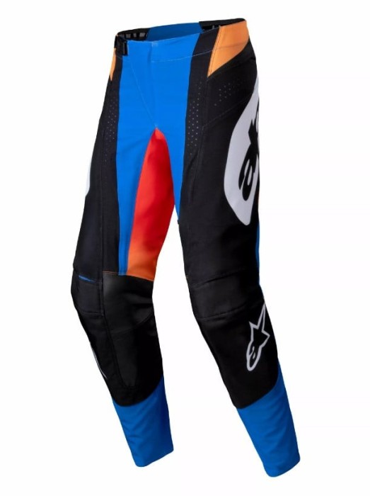 Pantaloni atv/cross Alpinestars Techstar Melt, culoare negru/albastru/portocaliu... Cod Produs: MX_NEW 290111538PE