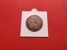 Marea Britanie / Anglia / Regatul Unit 1 Penny / One Penny 1920 - George V