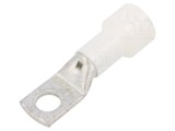 Conector Terminal Inelar Izolat BM GROUP M14 Alb Poliamida 95mm
