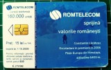Cartela telefonica Romtelecom 15 lei Sprijina valorile rom&acirc;nești Constantin Lăcătușu Himalaya Nepal 160.000 unitați EJ7V98 exp. 01.10.2009 Peak Europa