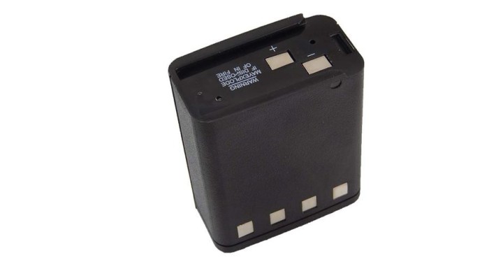 Baterie radio VHBW de &icirc;nlocuire pentru Bullard BU32H1-A, BNH-5447TIC - 1800 mAh 9,6 V NiMH