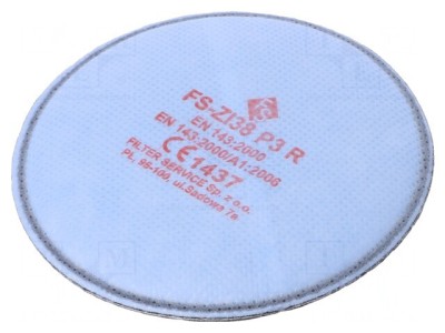 Filtru de Protecție P3 R cu Carbon Activ foto