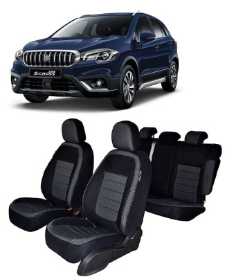 Set huse scaune dedicate SX4 SCROSS 2020-2021 Premium (Bancheta fractionata si husa cotiera) foto