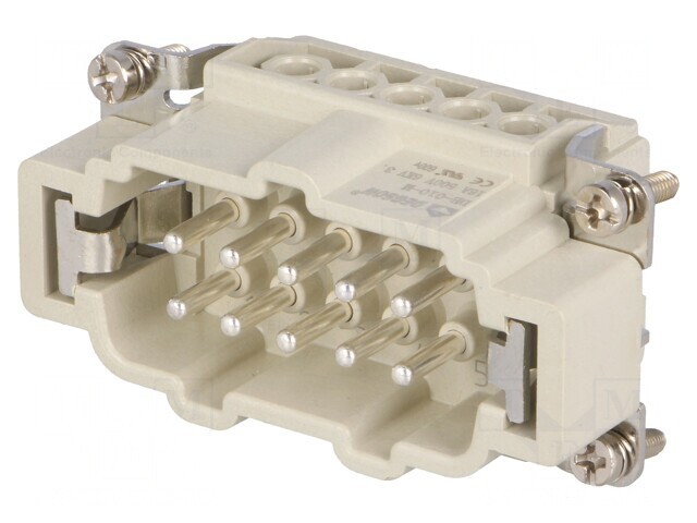 Conector HDC 10P 16A Inserturi Contact Tată
