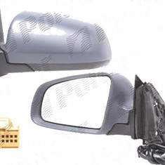 Oglinda exterioara Audi A4 (B7), 11.2004-03.2008, Stanga, reglare electrica; grunduita; incalzita; geam asferic; cromat; pliere electrica; memorie; 1