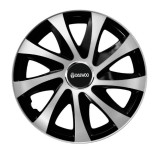 Cumpara ieftin Set 4 capace roti Drift exrta Gri-Negru R14 pentru gama auto Daewoo