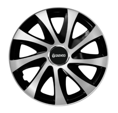 Set 4 capace roti Drift exrta Gri-Negru R16 pentru gama auto Daewoo foto