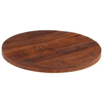 vidaXL Blat de masă rotund, &amp;Oslash; 40x2,5 cm, lemn masiv reciclat foto