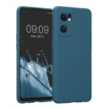 Husa Kwmobile pentru OPPO Find X5 Lite, Silicon, Verde, 57633.57, Carcasa