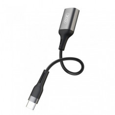 Cablu date OTG, USB la USB Type-C, XO-NB201, Negru Blister