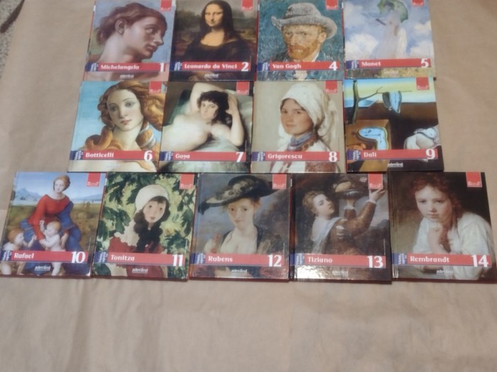 PICTORI DE GENIU 13 volume, ADEVARUL