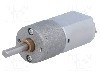 Motor DC, 6V DC, 2.9A, 230rot./min, POLOLU, 63:1 METAL GEARMOTOR 20DX43L MM 6V CB