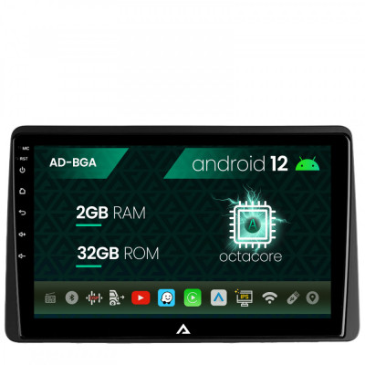 Navigatie Dacia Duster (2018-2021), Android 12, A-Octacore 2GB RAM + 32GB ROM, 9 Inch - AD-BGA10002+AD-BGRKIT374 foto