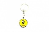Breloc chei auto pentru Renault rotund