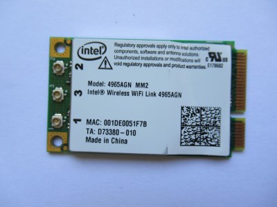 Intel 4965AGN MM1 Mini PCIe Wifi Wireless Card foto