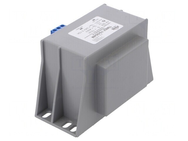 Transformator &icirc;ncapsulat 75VA 400VAC 24V 3,13A cu șurub