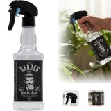 Dispozitiv de pulverizare pulverizator pentru apă, atomizor pentru salon de coafură, 500 ml, A-23-BOTTI-01