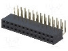 Conector 26 pini, seria {{Serie conector}}, pas pini 2.54mm, CONNFLY - DS1024-2*13R2