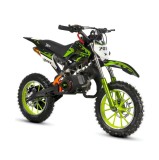 Mini Cross XTR 701, 50cc, 2 timpi, pornire sfoara, roti 10 inch, culoare negru/v... Cod Produs: MX_NEW XTR-701PS1-17