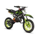 Mini Cross XTR 701, 50cc, 2 timpi, pornire sfoara, roti 10 inch, culoare negru/v... Cod Produs: MX_NEW XTR-701PS1-17