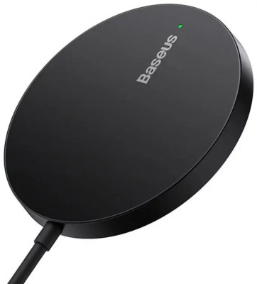 Incarcator Baseus magnetic magsafe Mini3 15w negru foto