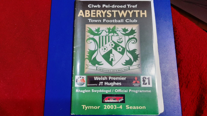 program Aberystwyth Town - Port Talbot