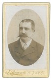 1023 - SUCEAVA, Bucovina, man, Romania - old CDV Photocard ( 10,50 / 7 cm )
