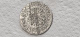 Austria 3 kreuzer 1624 , argint
