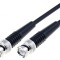 Cablu BNC 50&Omega; 1,5m Negru
