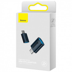Adaptor Tip C - USB-A 3.1 Baseus Ingenuity Series Mini OTG Albastru ZJJQ000003