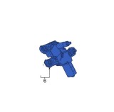 Motor stergator luneta VOLKSWAGEN GOLF VIII, 11.2019- model COMBI, liftback, ID.4, 12.2020-, spate, VALEO,