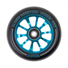 Roata trotineta Slamm Flair 2.0 100mm Blue + Abec 9 foto