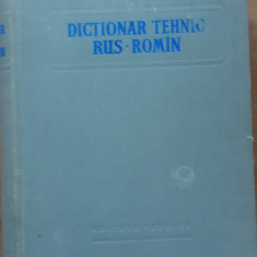 Dictionar Tehnic Rus-roman - Tarasof Miron Si Colaboratorii, 1956