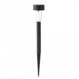 Lampa solara, tip hoff stick, negru