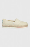 Cumpara ieftin Toms espadrile Alpargata Platform Rope culoarea bej