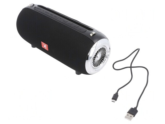 Difuzor Portabil Negru Bluetooth 5.1 cu microSD și USB
