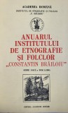 Anuarul Institutului de Etnografie si Folclor Constantin Brailoiu. Tom 5 1994 (obiceiuri, traditii, etnomuzicologie, etnologie)