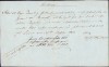 HST A356 Chitanță olografă 1833 limba germană