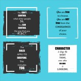 Sticker scoli, Quotes - 125x125 cm