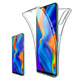 Husa Telefon Silicon Huawei P30 Lite Clear Ultra Thin Fata+Spate