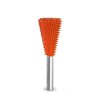 Biax sculptura lemn SABURR - Cap conic inversat 19 mmtija 6mm, Granulatie Saburr FOARTE ASPRA - PORTOCALIE