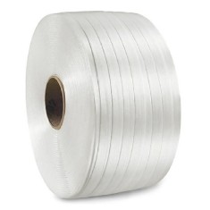 Banda de Legat PES Netesuta Hot Melt 19mm x 600m - Poliester pentru Ambalare si Paletizare foto
