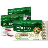 Cod Liver Oil Omega-3 Forte (Ulei din Ficat de Cod) 150cps