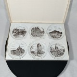 Set farfuriute protectie portelan Furstenberg, colectie, vintage