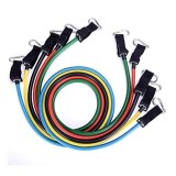 Set Benzi de rezistenta TECHFIT, Manere antiderapante, Ancora usa, Curele glezna, Geanta transport