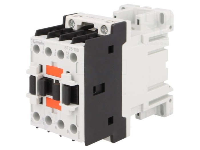Contactor 3P NO 24VDC 25A