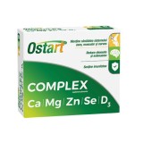 Ostart Complex Ca+Mg+Zn+Se+D3 30 comprimate Fiterman, Fiterman Pharma